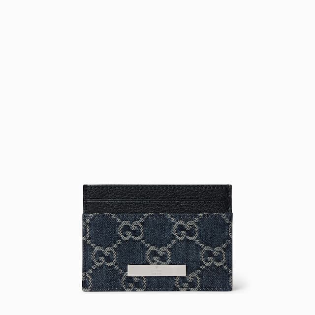 Gucci Card case with Gucci plaque