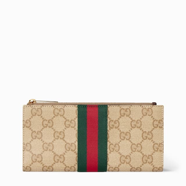 Gucci Personalize with initialsLong wallet with Web