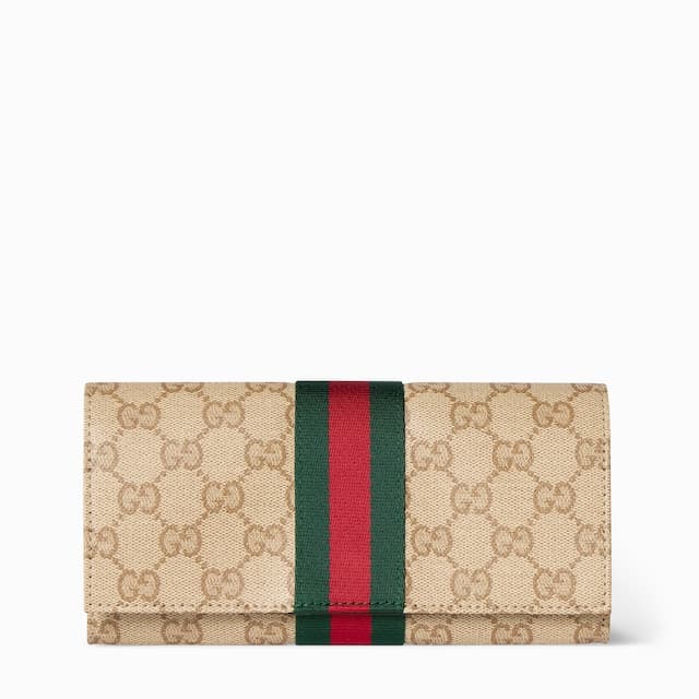 Gucci Personalise with initialsLong wallet with Web£560