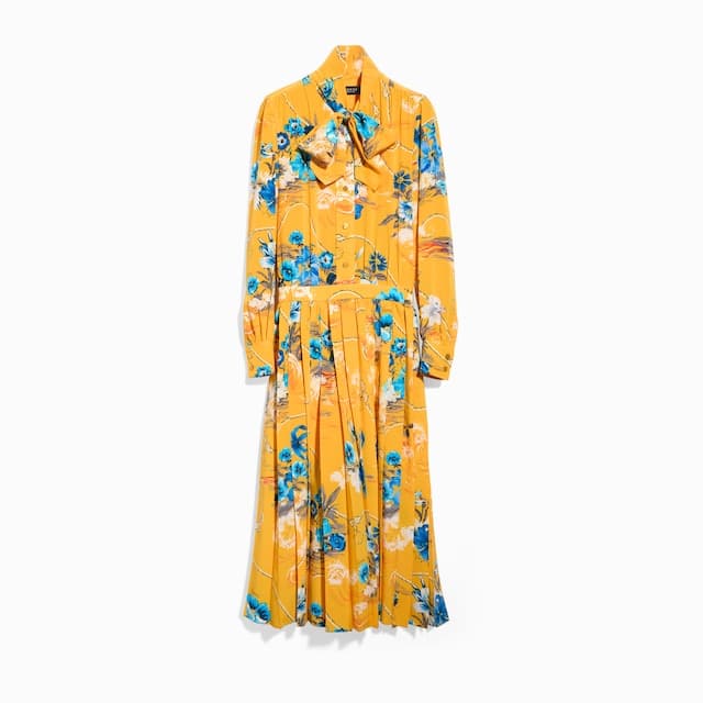 Gucci Printed silk chemisier dress£2,850