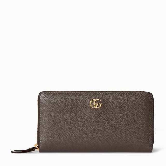 Gucci Bi-color GG Marmont zip around wallet£480