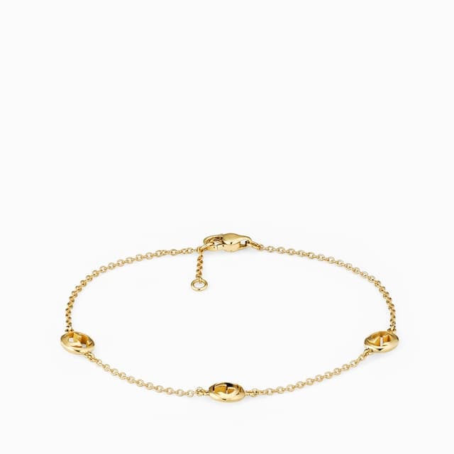 Gucci Gucci Interlocking 18k chain bracelet