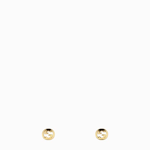 Gucci Gucci Interlocking 18k stud earrings