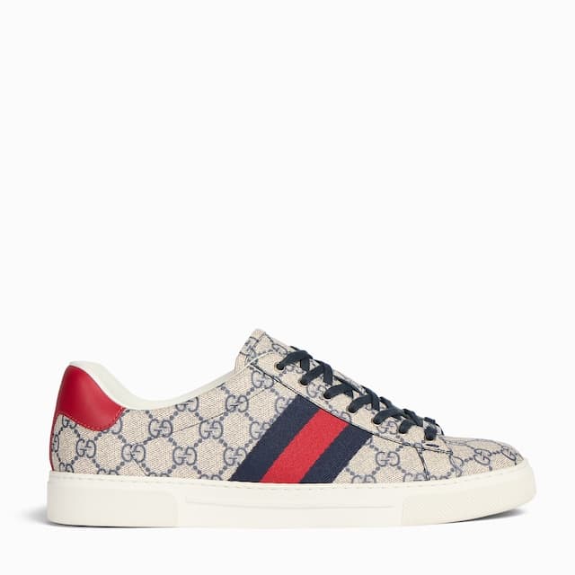 Gucci Men's Gucci Ace trainer with Web£535