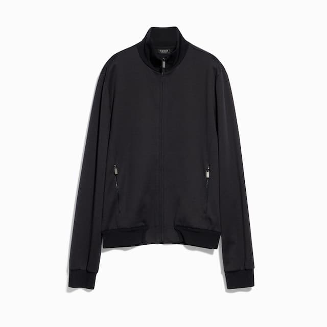 Gucci 실크 코튼 저지 지퍼 재킷₩3,400,000