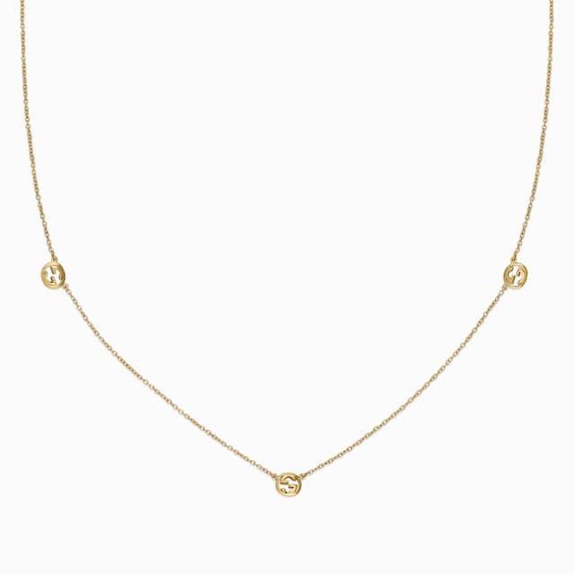 Gucci Gucci Interlocking 18k pendant necklace
