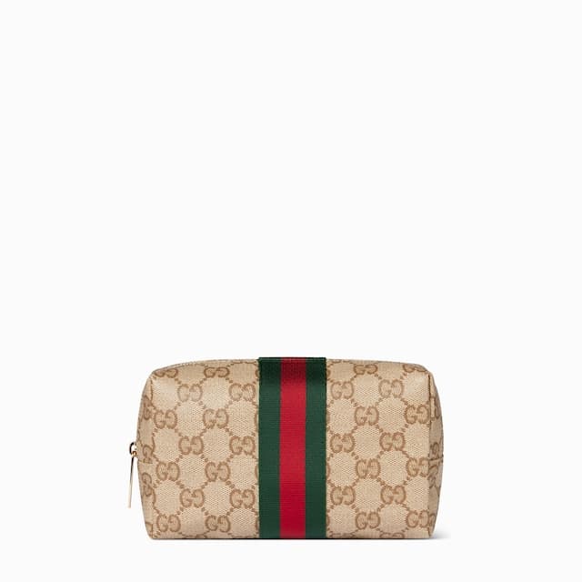 Gucci Medium cosmetic case with Web