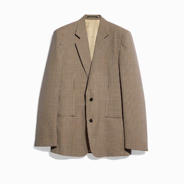 Gucci Gingham wool single-breasted jacket£2,400