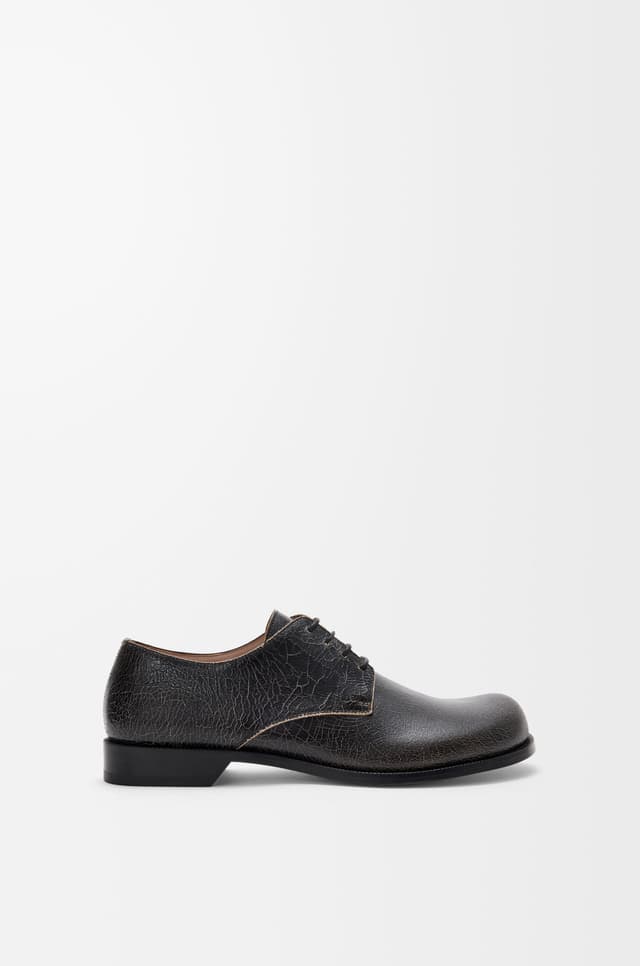 LOEWE Campo derby in cracked calfskin