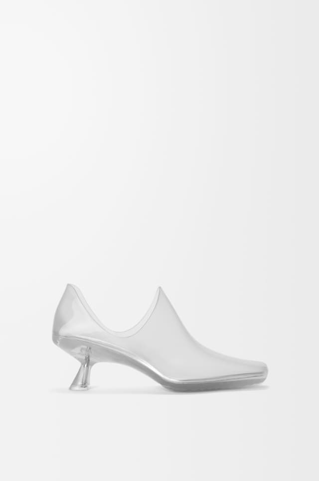 LOEWE Emily aqua bootie in PVC