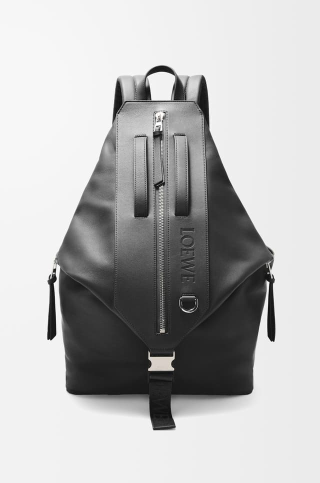 LOEWE Convertible backpack in classic calfskin