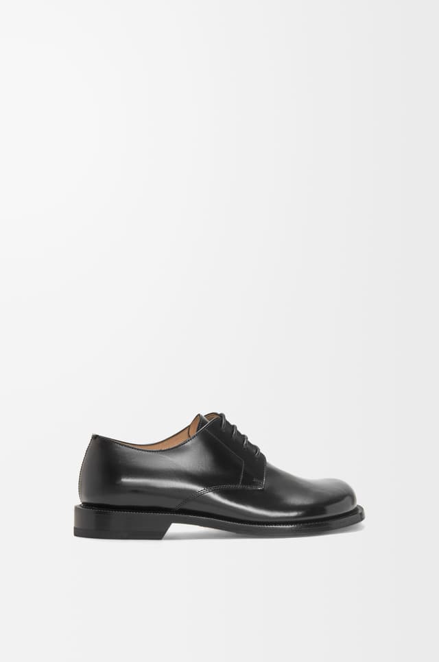 LOEWE Campo derby shoe in brushed calfskin