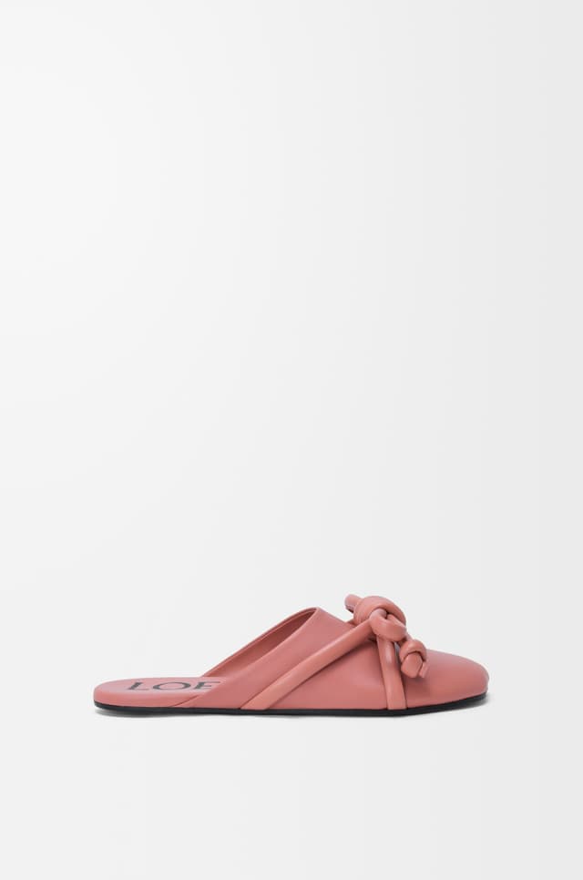 LOEWE Flamenco Knot mule in lambskin