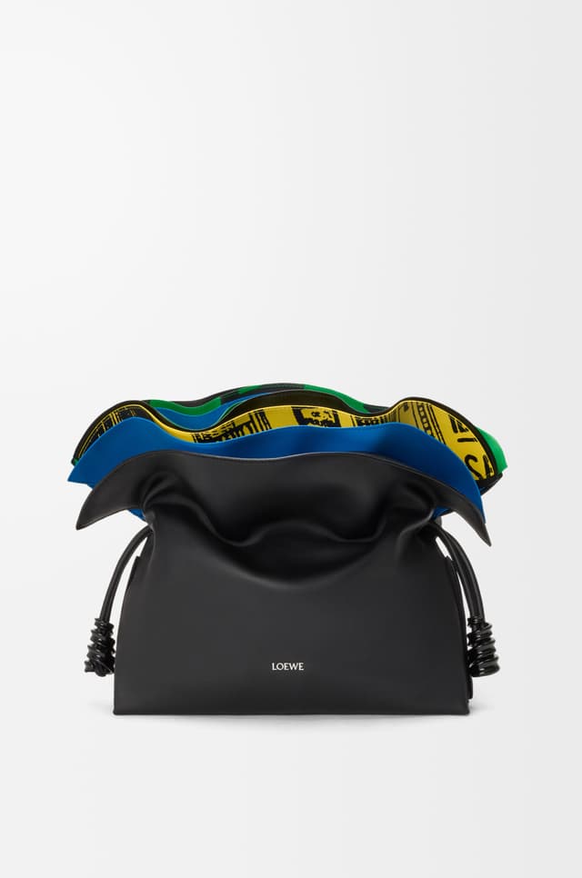 LOEWE Medium Millefeuille Flamenco clutch in nappa calfskin