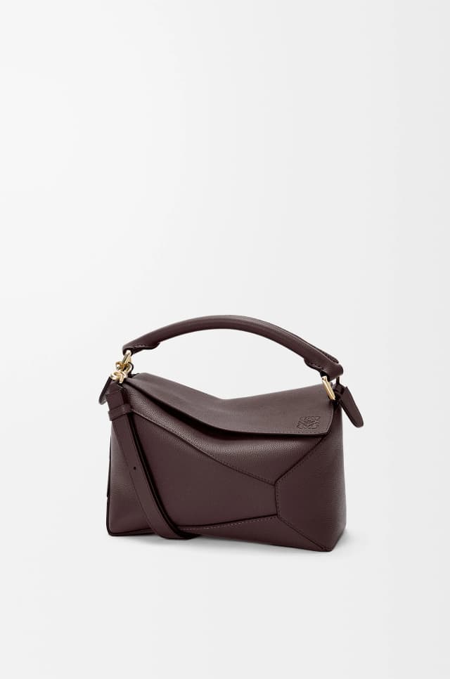 LOEWE Small Puzzle Edge bag in soft grained calfskin