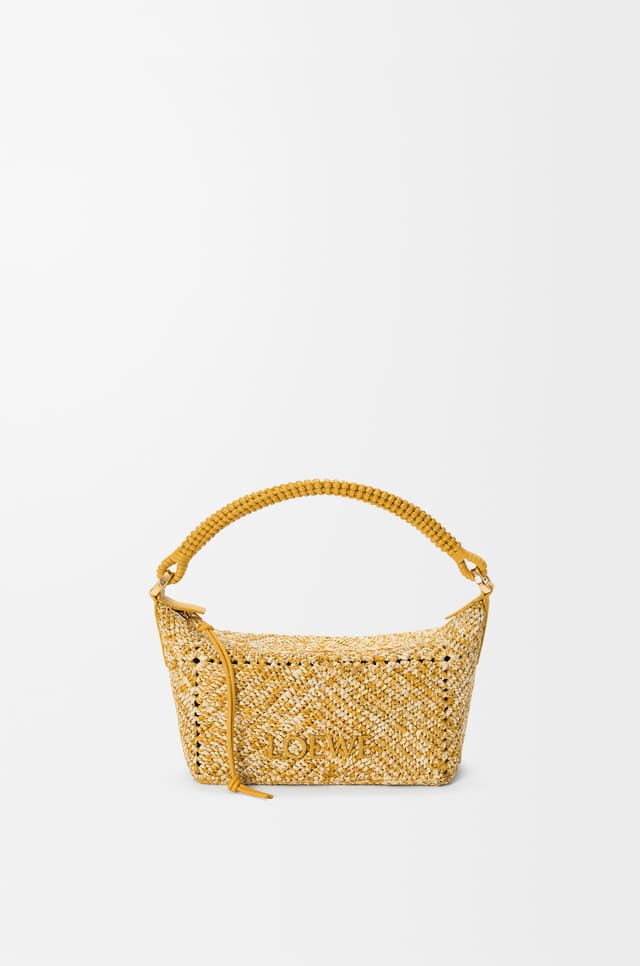 LOEWE Cala mini bag in melange raffia