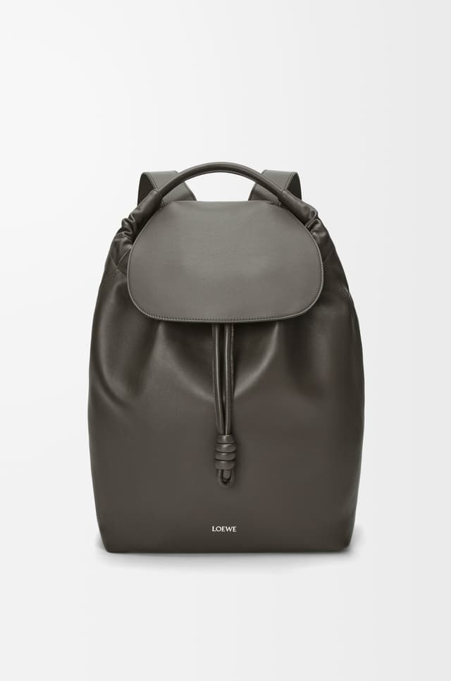 LOEWE Flamenco backpack in shiny supple calfskin
