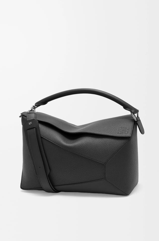 LOEWE Large Puzzle Edge bag in grained calfskin