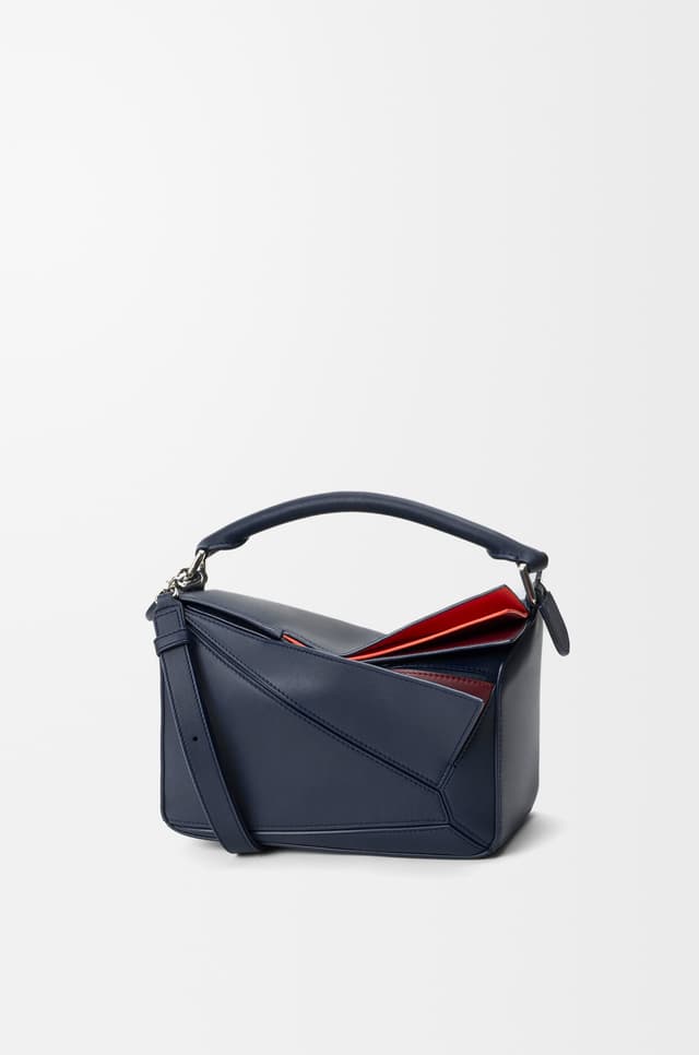 LOEWE Small layered Puzzle bag in classic calfskin