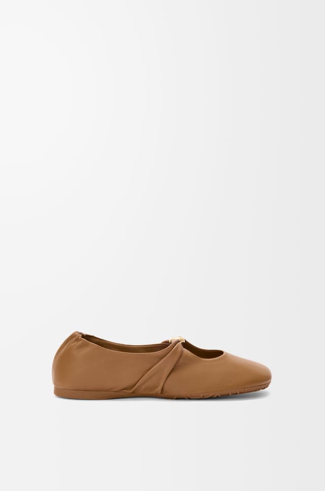 LOEWE Pebble Soft ballerina in nappa lambskin