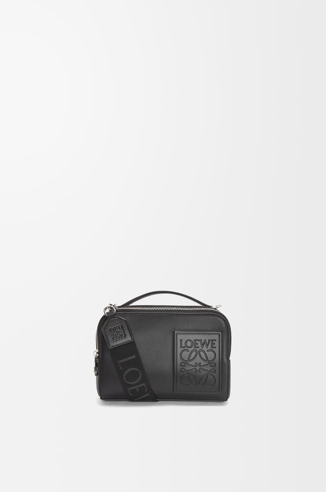 LOEWE Mini crossbody camera bag in satin calfskin