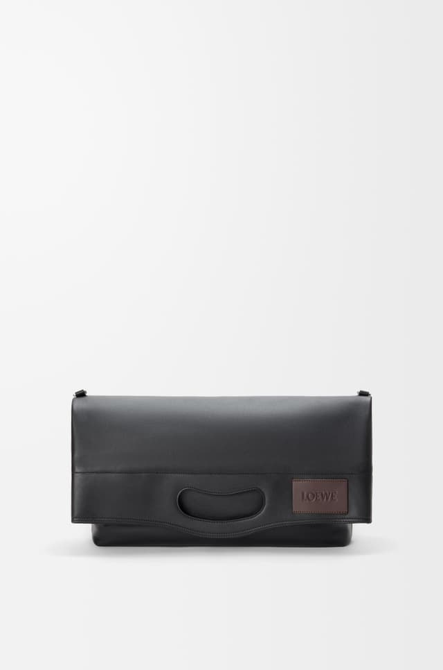 LOEWE Bob folded tote in shiny supple calfskin