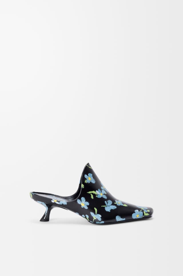 LOEWE Emily mule in printed lambskin