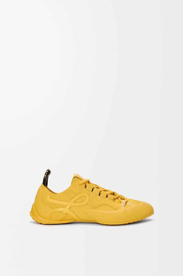 LOEWE Grip sneaker in calfskin suede