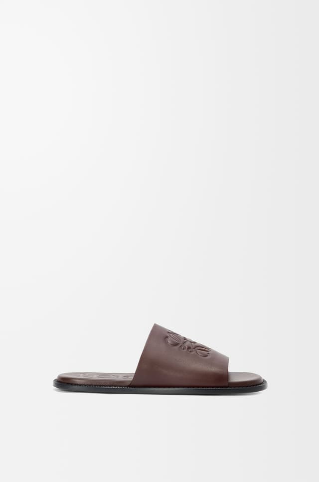 LOEWE Flex Anagram slide in soft calfskin