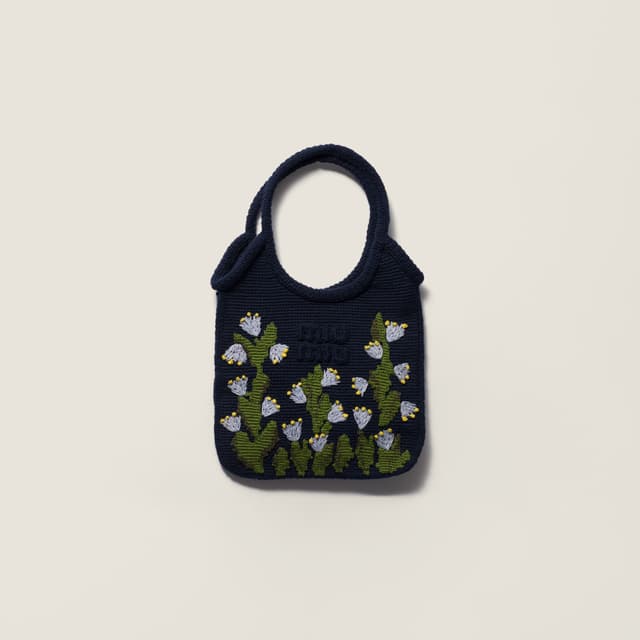 Miu Miu Ivy crochet handbag