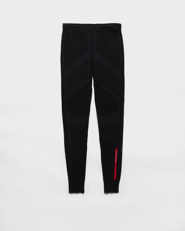 Prada Re-Nylon piqué leggings