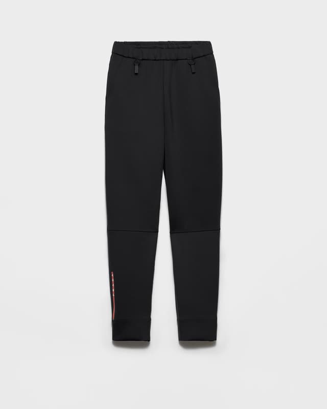 Prada Recycled double jersey pants