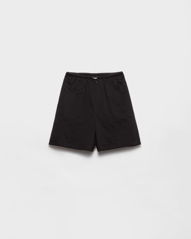 Prada Reversible cotton jersey and Re-Nylon shorts