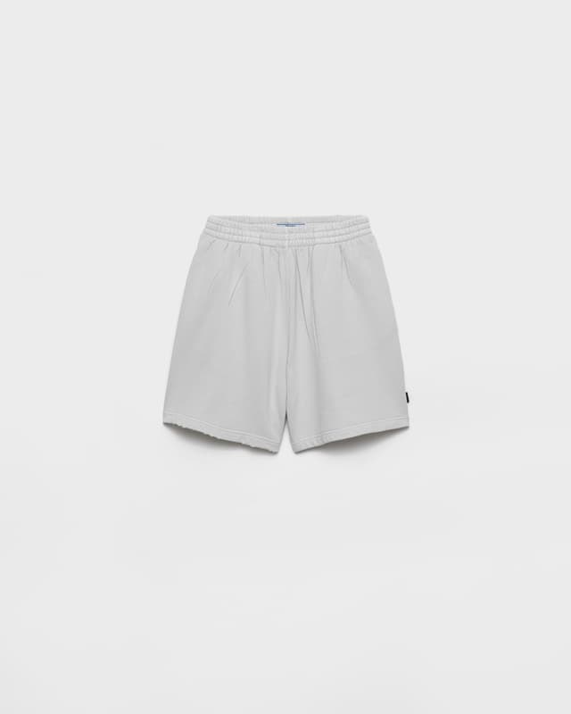 Prada Cotton fleece shorts