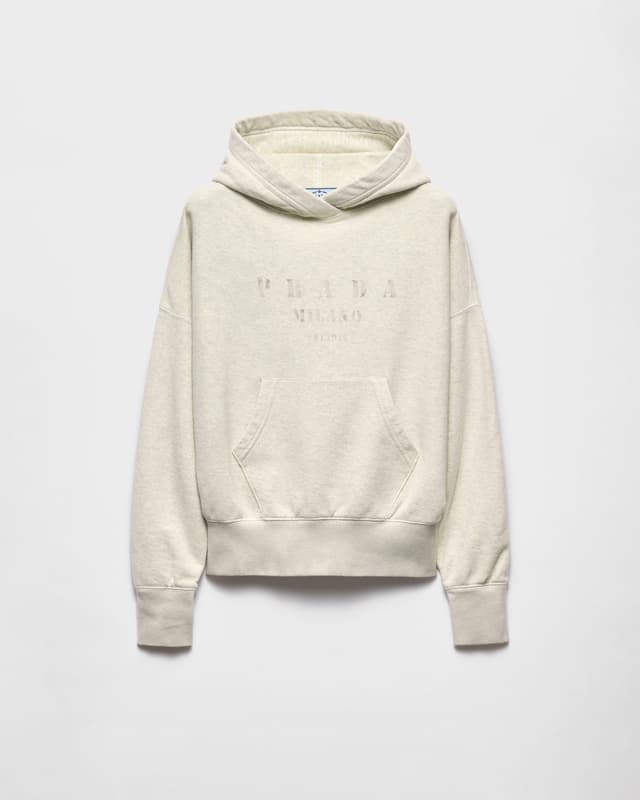 Prada Cotton fleece hoodie
