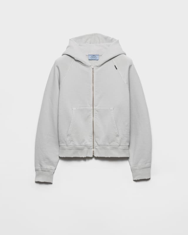 Prada Cotton hoodie jacket