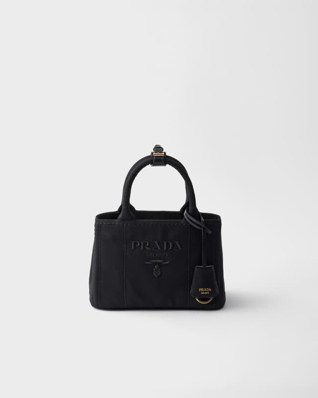 Prada Prada Jardinière cotton canvas mini-bag