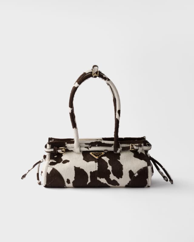 Prada Prada Bonnie medium printed leather handbag