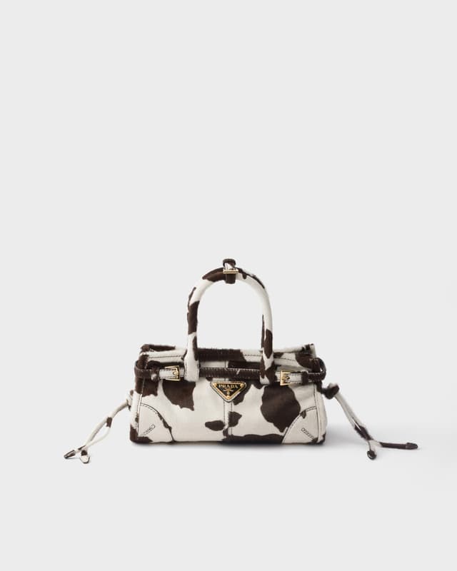 Prada Prada Bonnie mini printed leather handbag