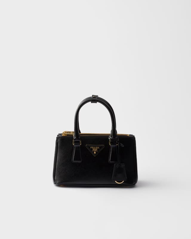 Prada Prada Galleria patent Saffiano leather mini-bag