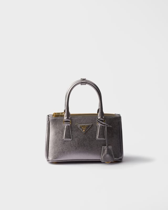 Prada Prada Galleria patent Saffiano leather mini-bag