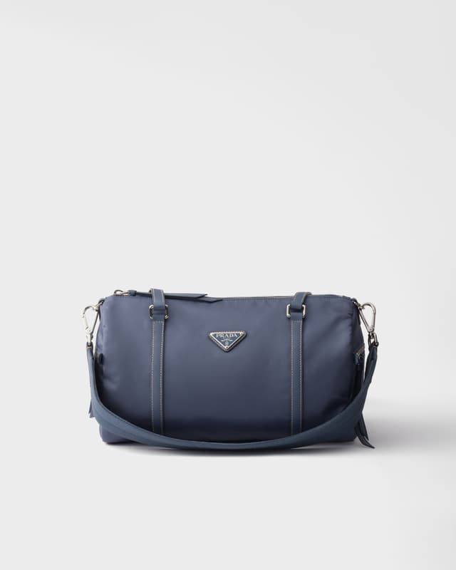 Prada Large Re-Nylon and Saffiano leather duffel bag