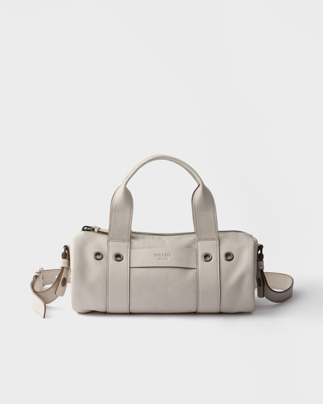 Prada Prada Route large leather top-handle bag