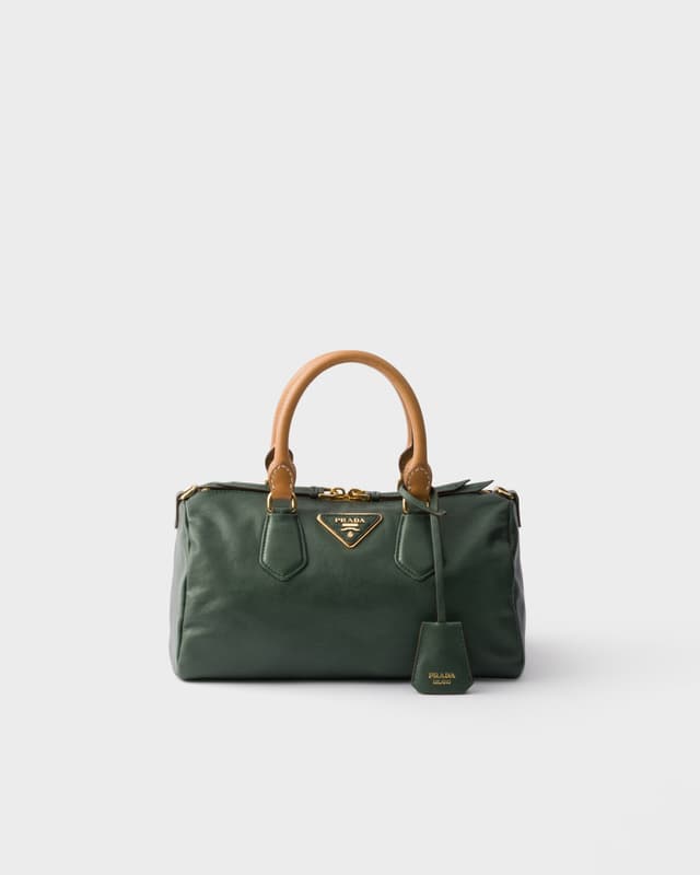 Prada Small leather top-handle bag