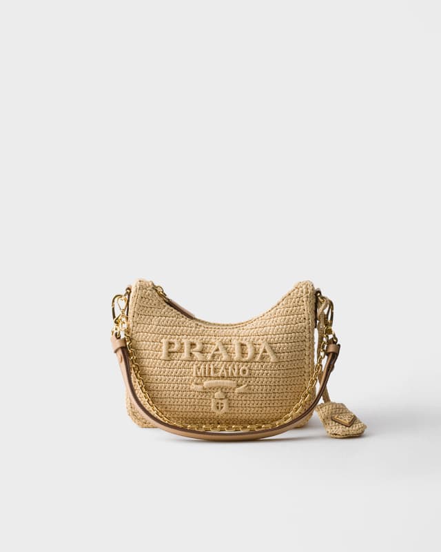 Prada Prada Re-Edition mini crochet bag