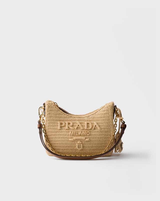 Prada Prada Re-Edition mini crochet bag