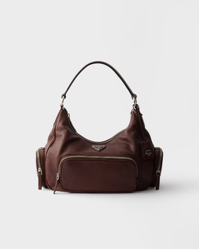 Prada Medium washed leather bag