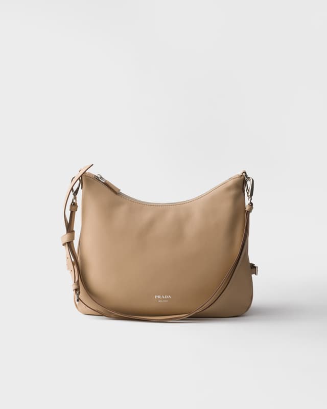 Prada Prada Fold large leather shoulder bag