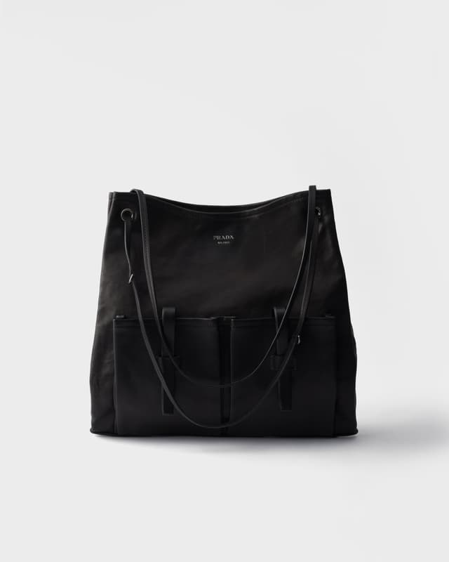 Prada Prada Route large leather bag
