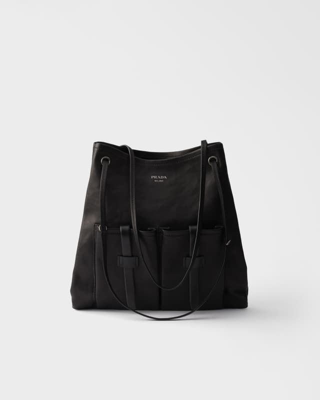 Prada Prada Route large leather bag